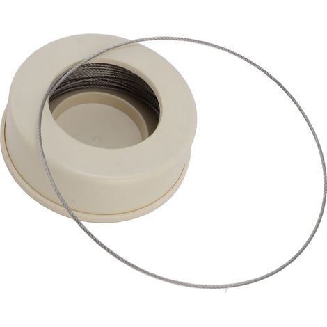 Scie à fil en acier inoxydable, scie à câble pliable de poche pour survie, bivouac, randonnée, chasse, urgence extérieure, 100g, 1 pièce (1/5)