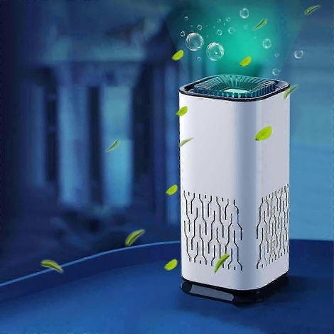 Purificateur d'air pour chambre, élimine les allergènes, les allergies aux animaux, la poussière, fonctionne en mode automatique et est silencieux. (1/5)