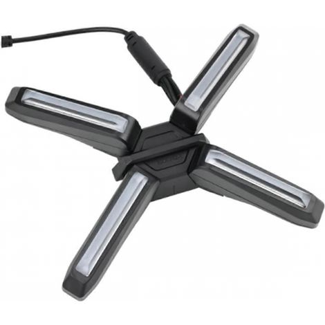 Faro anteriore ultra luminoso da 4W compatibile con il monopattino elettrico Segway Ninebot ZT3 e ZT3 Pro (pezzo di ricambio a forma di X). (1/2)