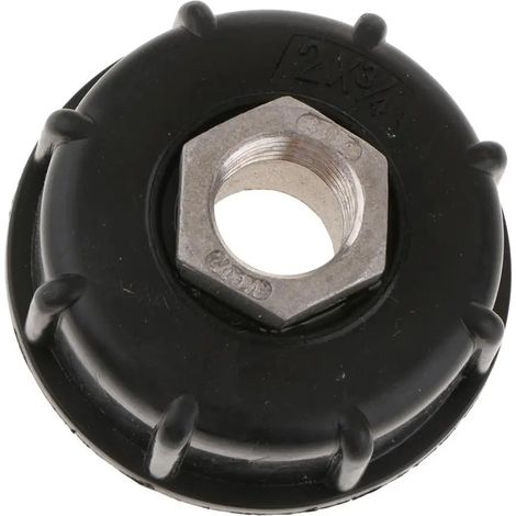 Adaptateur de vidange pour rservoir IBC filetage 60 mm pour tuyau darrosage (1/5)