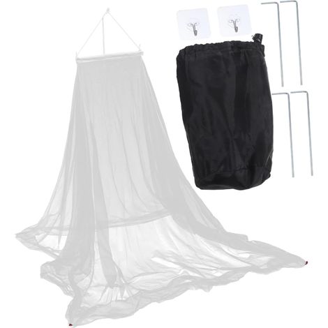 Moustiquaire pliable pour camping, lit de camp double, idéale le (1/5)