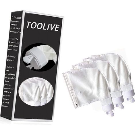 AGE Lot de 3 Sacs de Rechange avec Fermeture Éclair Compatibles avec Polaris 280 480 Sacs en Maille Nylon Multifonctions K13 K16 Polaris (1/5)