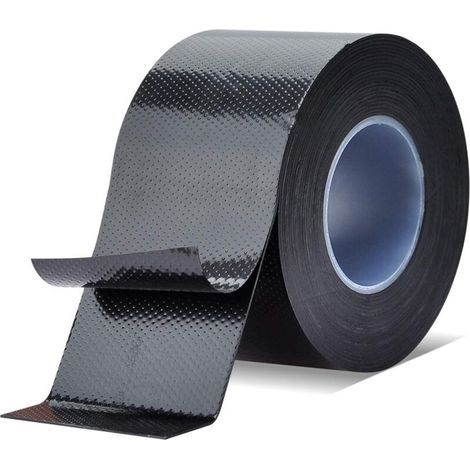 Waterproof Silicone Rubber Tape, Persuader Tape Connector, Temperature Resistant Insulated Electrical Tape, 2.1 x 5m, Black (1/4)