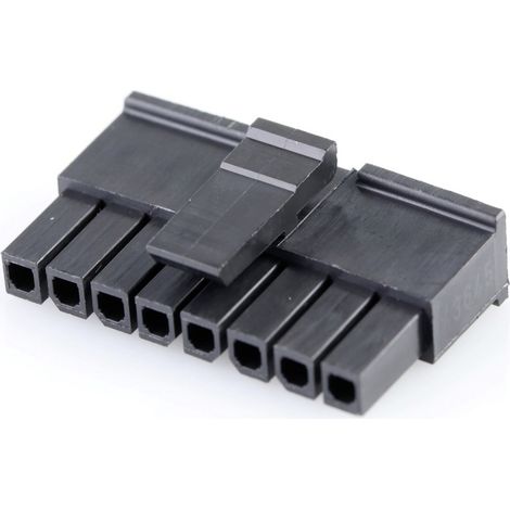 Molex Buchsengehäuse-Kabel  Polzahl Gesamt 8 Rastermaß: 3 mm 436450800 1 St. Bag