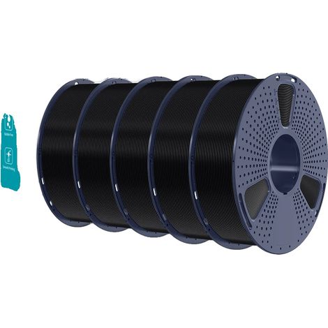 3D-Druckerfilament, 5 kg PETG, hochfest, 5 kg schwarzes PETG (1/2)