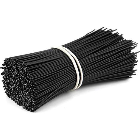 1000 pièces serre-câbles en plastique, torsion flexible 15 cm, attache réutilisable pour câbles, sacs et jardinage