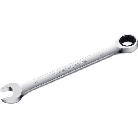 1 pack, jeu d'outils à main avec clé à cliquet fixe et poignée Jeu d'outils à main en acier au chrome vanadium Jeu standard avec finition de combinaison métrique (7 mm) (1/5)