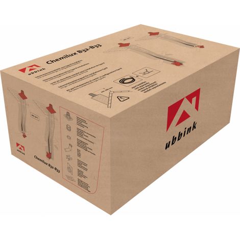 Ubbink – Kit complet de fumisterie CHEMILUX 2 en 1 D80 noir – Installation murale/plafond – Matériau PPtl – Diamètre 80 mm (1/10)