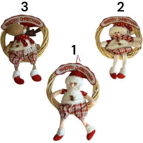 Pendaglio con Personaggio Natalizio Handy H 50cm Modelli Assortiti (1/4)