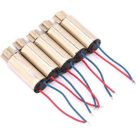 Lot de 5 micro-moteurs vibrants sans noyau, 7500 tr/min, pour bracelet connecté. (1/5)