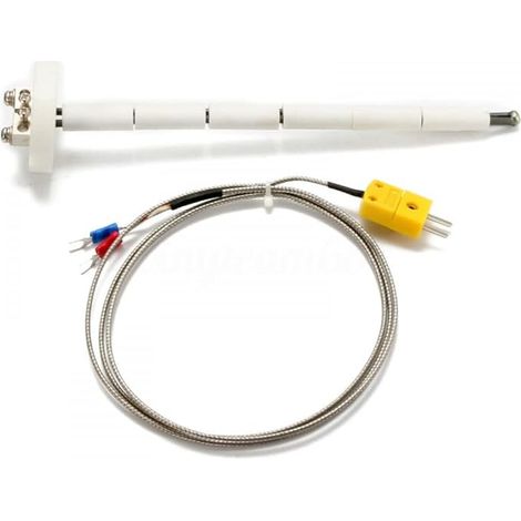 Sonde de four à thermocouple de type K, bloc de montage en céramique 2372/1300 degrés F/c 11G outil (1/5)