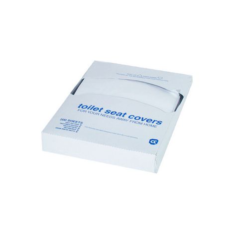 ASTUCCIO DA 200 FOGLI DI CARTA COPRI SEDILE WC- LxHxP: mm 200x260x40- DH- pezzi 1 (1/2)