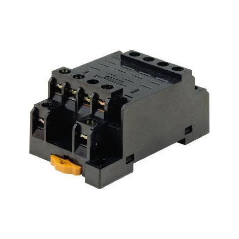 Zoccolo Modulo Din o Frontequad, Terminali Vite LY4