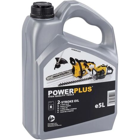 Kettensägenöl Powerplus powoil025 5 Liter hohe Qualität