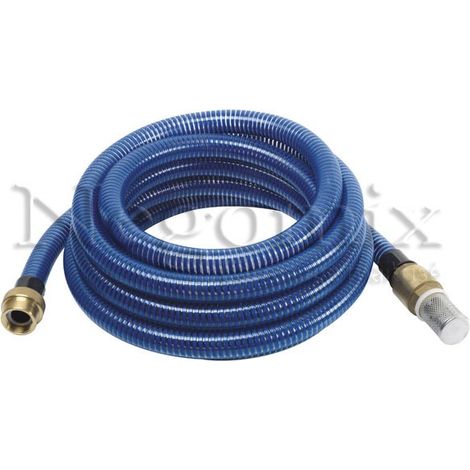 Negomix – Kit d'aspiration Ø 25mm 7M pour pompe d'arrosage – Crépine filtrante – Compatible récupérateurs d'eau de pluie et puits (1/2)