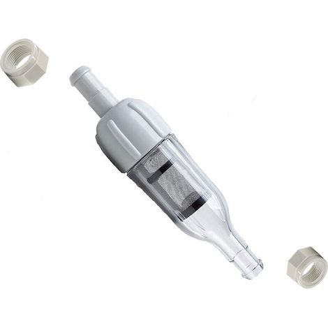 Pool Cleaner Assembly 48-080 with 2 Feed Hose Nuts D15 Replacement Compatible with Zodiac Polaris 48-080 in-Line Filter and Replace Universal Wall Fitting (UWF) Filter Screen 6-504-00 (1) (1/4)