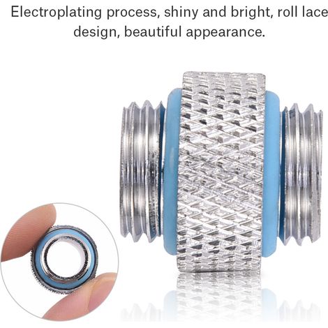 adaptateurs de raccordement G 1/4" pour système de refroidissement par eau (1/5)