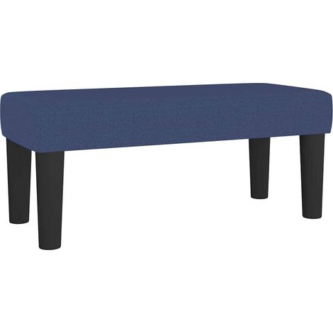 Banc intérieur Bleu 70 x 30 x 30 cm tissu fr9667 - Maison La Vie (1/5)