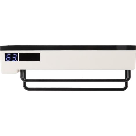 Automatischer, an der Wand montierter Zahnbürstenhalter mit UVC-Desinfektion, Solarladefunktion, Digitalanzeige und 2-in-1-Sterilisator. (1/5)