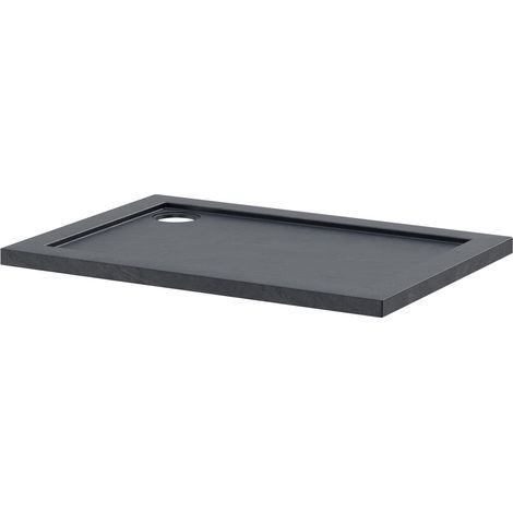 Pearlstone Slate 1000mm x 700mm x 40mm Rectangular Shower Tray (1/4)