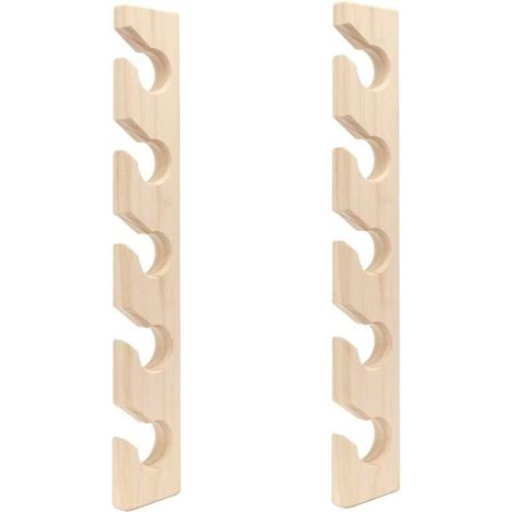 2 Stück Wandmontierte Hutablage aus Holz für Baseballkappen, Wandorganizer, Vertikaler Huthalter, Kleiderschrank PZCC (1/4)