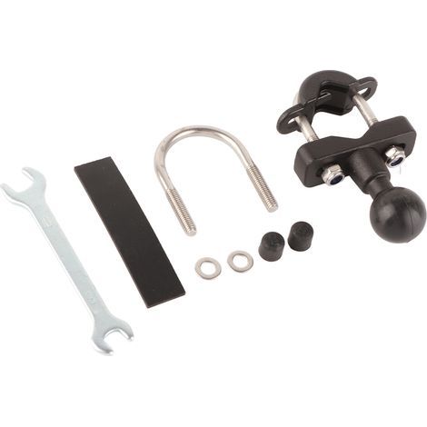 Support Moto Guidon Barre Fixation Support Universel Kit Support Téléphone avec Rotule (1/5)