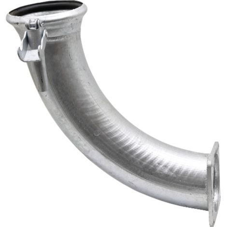 90°-Bogen für Wassertankwagen, Durchmesser DN 150 / 6", italienisches System, Stahl 04050986