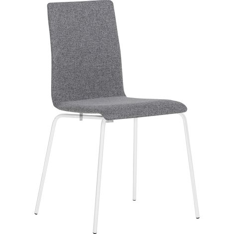 FRANKEL kaiserkraft, Chaise coque Elin, empilable, lot de 4,