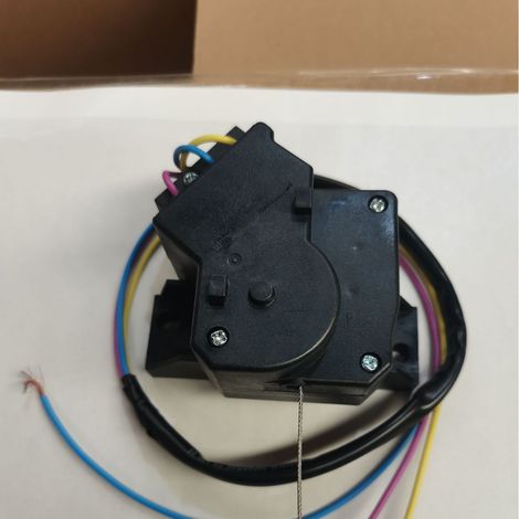 XPQ-6A dual stroke drain valve motor compatible with TCL Haier 4068B washing machine actuator, in stock.