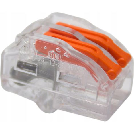 Conector autoblocante 2x0,2-4mm click PC 232 Tritite 50uds (1/3)