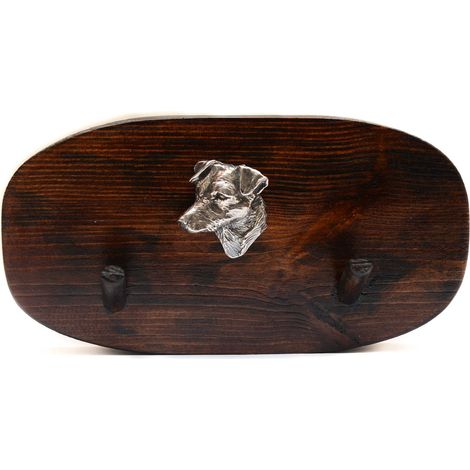 Jack Russell Terrier - colgador de accesorios, colgador de medallas para perros, ganchos para llaves de Art-Dog (1/5)