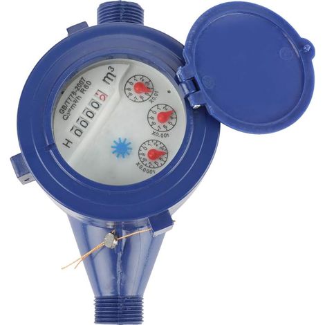 Contatore dell'acqua fredda, contatore dell'acqua di flusso per giardino domestico utilizzando il misuratore di flusso dell'acqua DN15