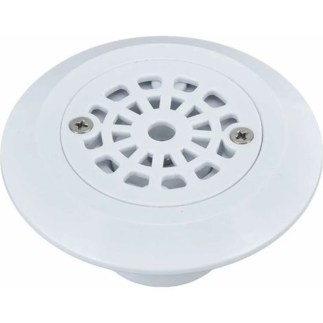 Bonde de fond de piscine en plastique, accessoire blanc pour piscines, sources thermales et spas KLB (1/5)