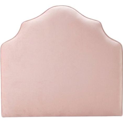 Gepolstertes Kopfteil Spanplatte rosa 90/105cm