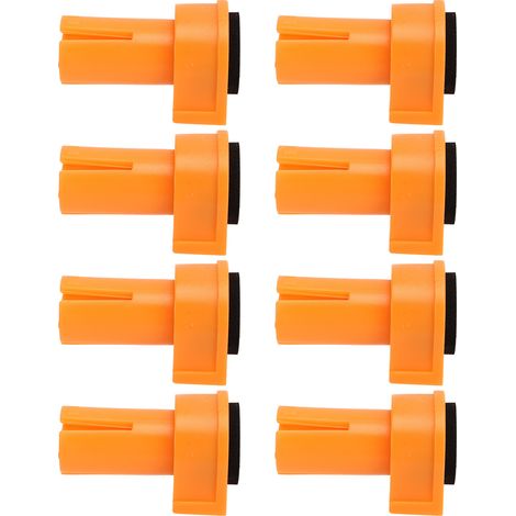 19-mm-Werkbankauflage, Set mit 8 robusten Werkbankanschlägen, Holzkeile zum Spannen, stabiler Zapfenanschlag (1/5)