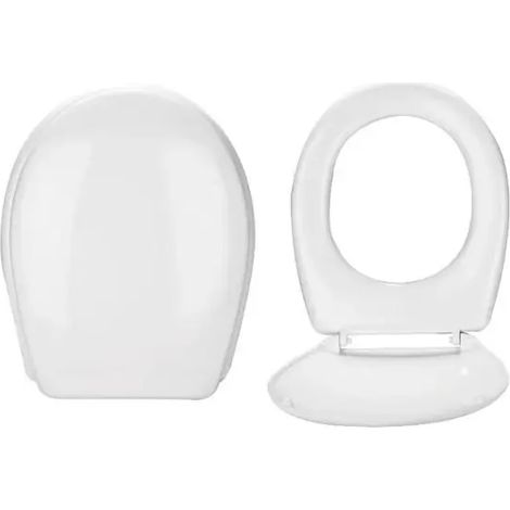 Copriwater termoindurente ovale serie Samba chiusura standard SANIPLAST