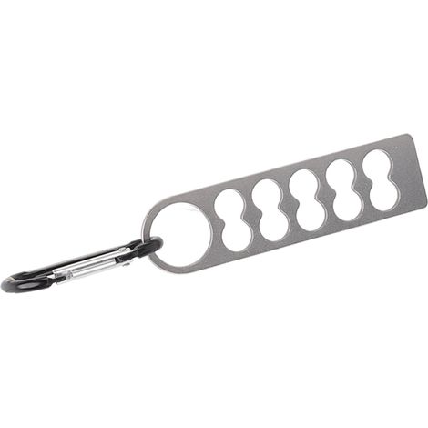 Heringehalter mit Schlaufe, aus Edelstahl 304, Camping-Heringehalter, Aufbewahrungsgestell (1/5)