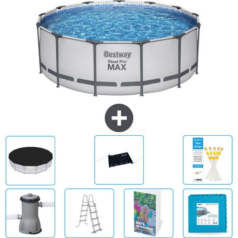 Bestway Steel Pro MAX Rund - 427x84 cm - 8-teilig S621