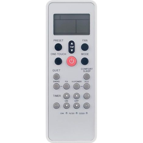 Ersatzfernbedienung passend für Toshiba Klimaanlagen WH-L03SE, WC-L03SE, KTDZ003, WH-L11SE, RAS-10SKV-E2, KTDZ003 (1/4)