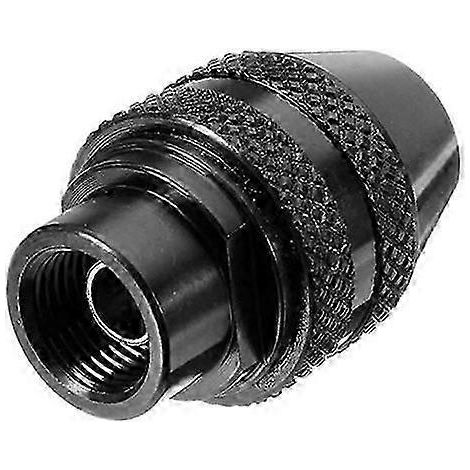 Lot de 2 mandrins à changement rapide sans clé pour outil rotatif, accessoire de perçage, noir 2,7 x 1,4 cm (1/5)