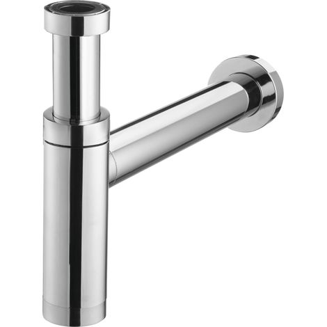 Wirquin 30724252 30724252-Sifone per lavabo, Design Teos, in ABS, Cromato (1/5)