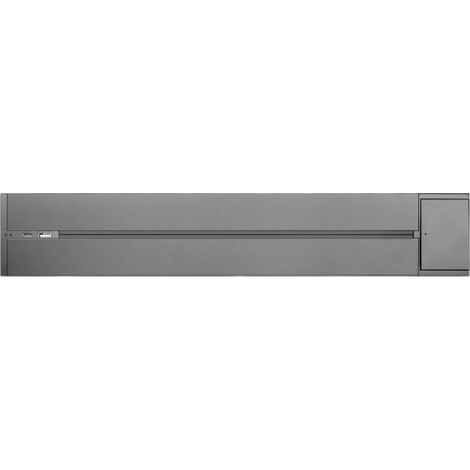 Carril base con interruptor 32A, cargador USB A+C, led, 50cm, gris (1/4)