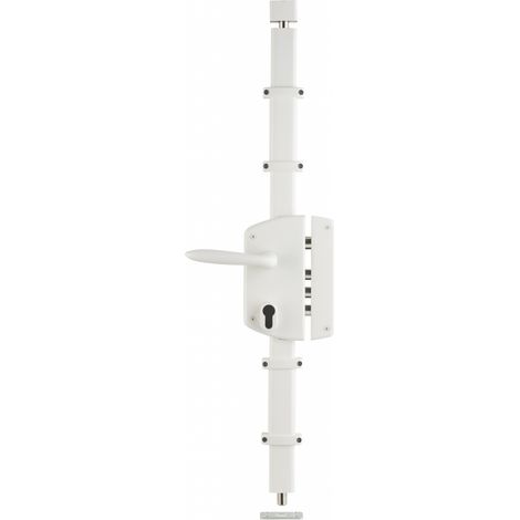 Cassa serratura MELISSA, bianca, con quadro maniglia, 85 x 174 mm, destra – THIRARD (1/2)