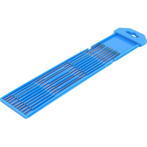 Lot de 10 électrodes en tungstène pur à pointe verte pour soudage à l'arc sous argon, WP 1,0 x 150 mm (1/5)