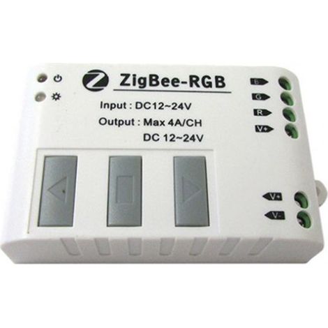 WiFi Zigbee Slave Led Controller RGB Full Colore Per Strip Led 12V 24V 4AX3 WF323 (1/3)