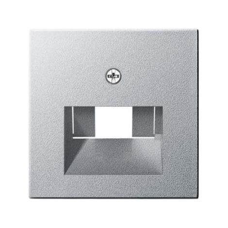 Gira Zentralplatte UAE/IAE alu System55 027026 (1/5)
