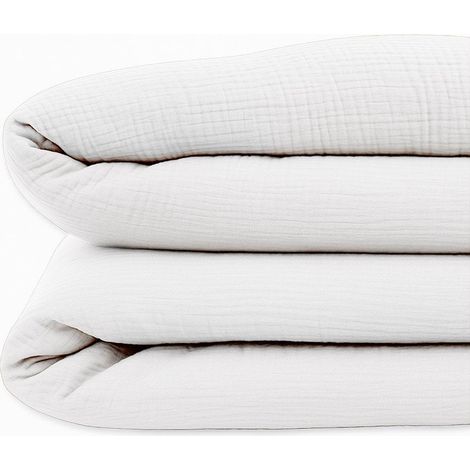 Housse de Couette pour Bébé en Coton Biologique, Linge de Lit pour Enfant 100 x 140 cm - PANGIVO (1/5)