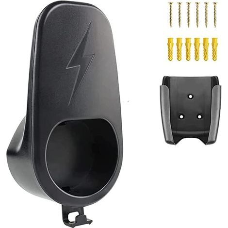 Soporte para cargador de vehículos eléctricos, soporte para cable EV tipo 2, organizador para coche eléctrico, cargador de pared, para Tesla Model 3/Y/X/S, conforme a las normas europeas. (1/5)