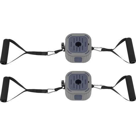 Lot de bandes d'exercice avec poignées - Kit de pompe de fitness et de bandes - Installation facile - Design réglable - Compact et léger - Matériaux de qualité supérieure (1/5)