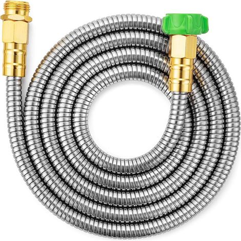 Gartenschlauch mit kupferbeschichteter Aluminiumdüse, 1,8 m, Autowaschanlage (1/5)